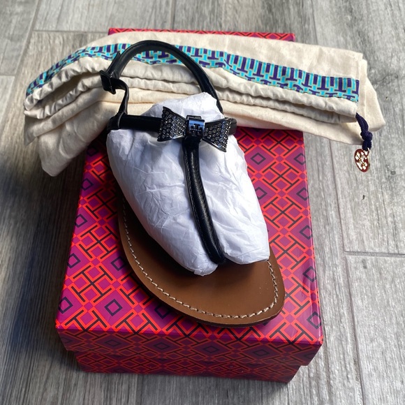 π π€ NWOT TORY BURCH sandals w/ rhinestone sz10 π©Ά - Picture 8 of 16